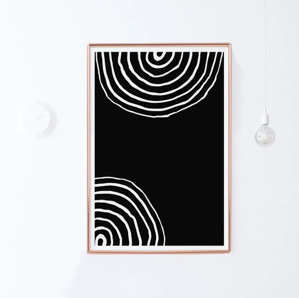 Abstract Modern Wall Art Print - Image 2