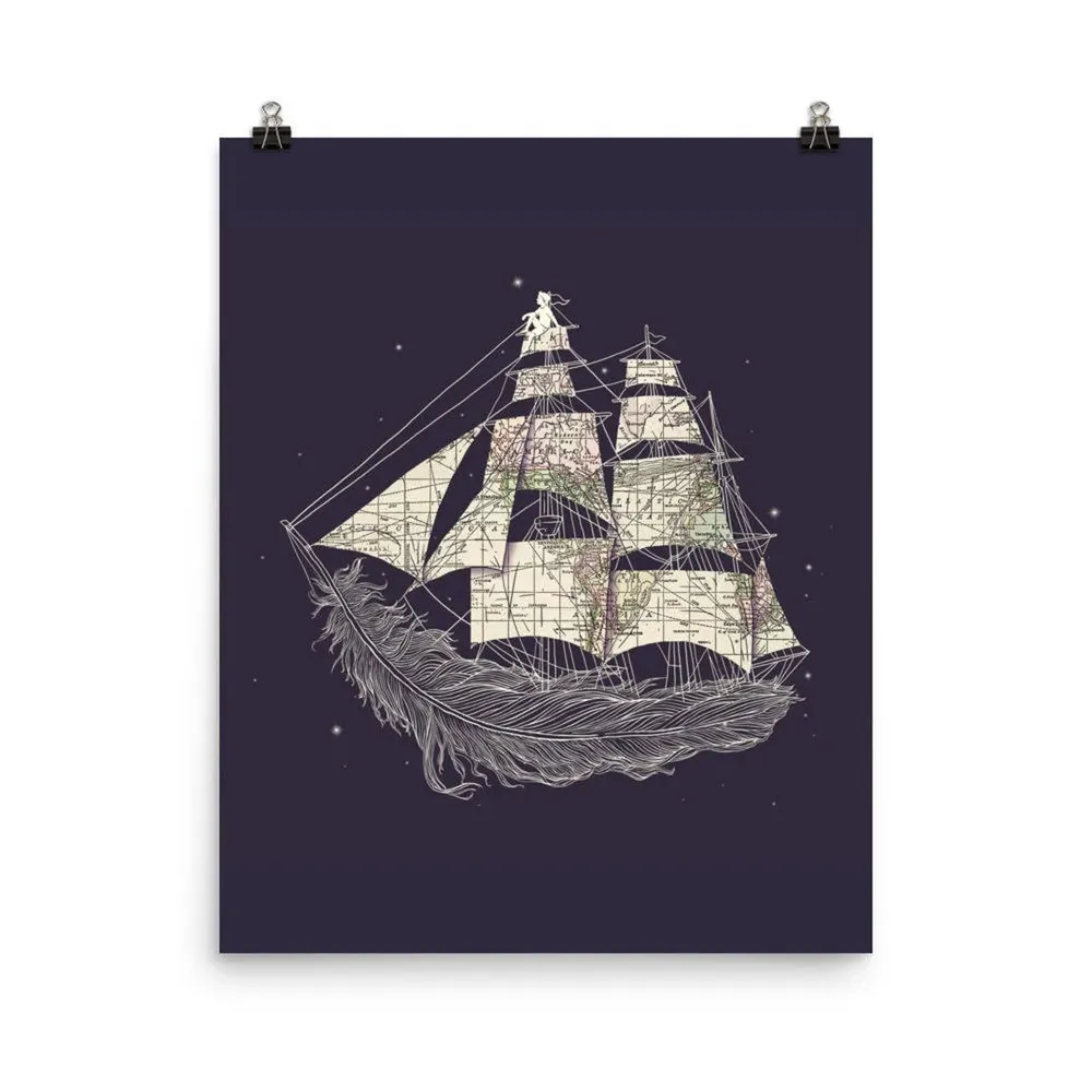 Wherever The Wind Blows Art Print