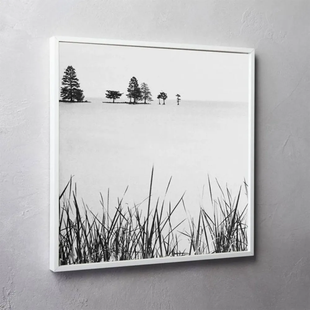 Black and White Landscape Minimalist Art Print - Image 2