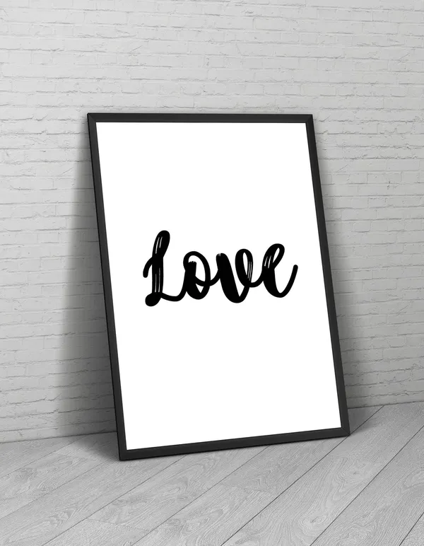 Love Print, Valentine's Day Wall Art Print