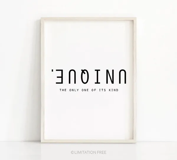 Minimalist Nursery Quote Art Print for Kids Room