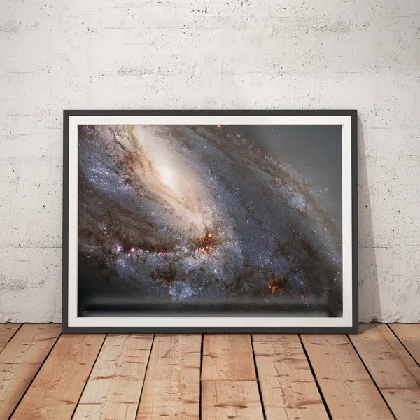 Centaurus A Outer Space Art Print, Geeky Decor