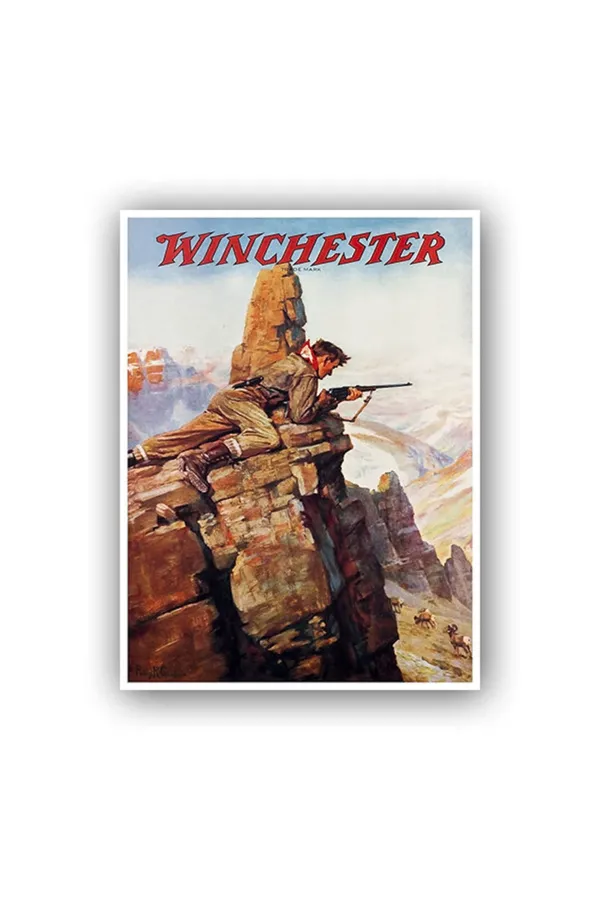 Hunting Vintage Decor Retro Art Print