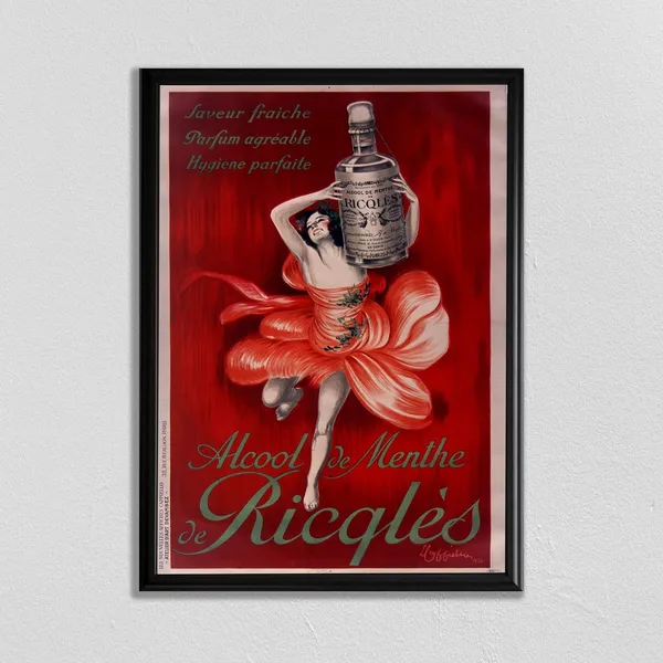 Leonetto Cappiello Vintage Paris Vodka Poster Print