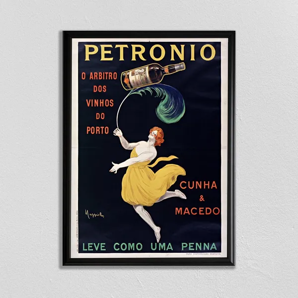 Leonetto Cappiello Vintage Paris Wine Poster Art Print