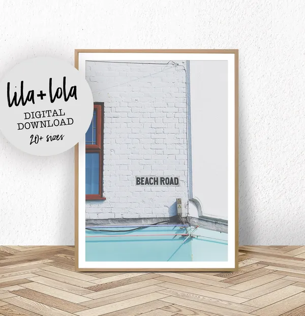 Beach Photography Wall Art Print