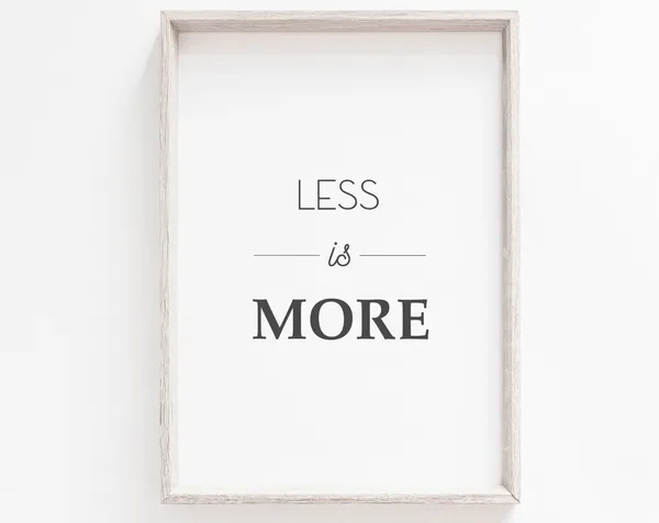 Minimalist Quote Art Print, Modern Scandinavian