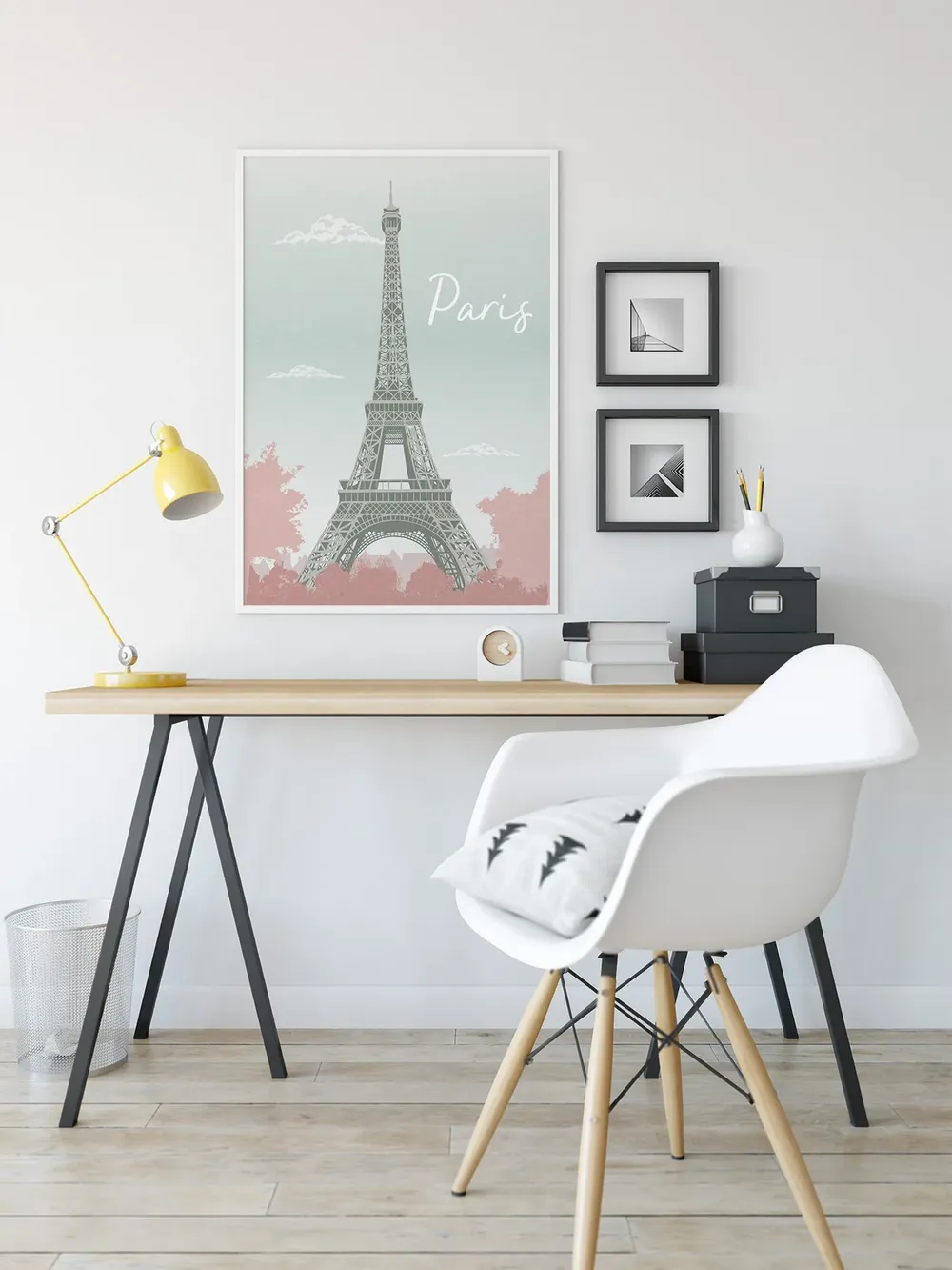Paris Travel Poster, Europe Wall Art Print for Study - Image 2