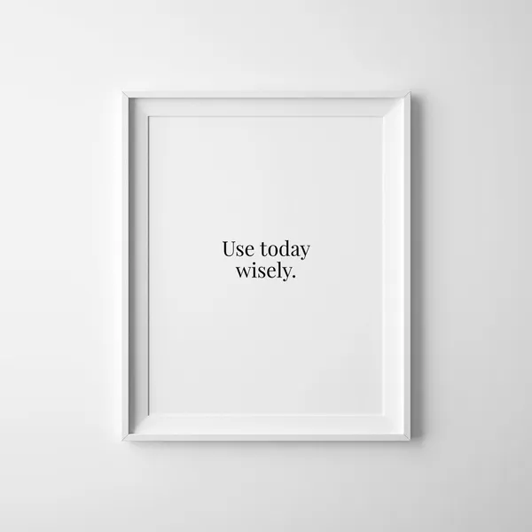 Motivational Quotes Focus Wall Art Print