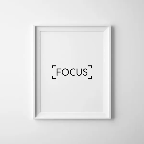 Motivational Print Focus Office Motivation Poster