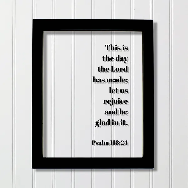 Psalm 118:24 Scripture Verse, Christian Home Decor