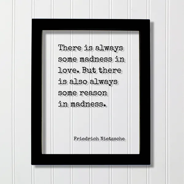 Nietzsche Quote, Modern Wall Art Print