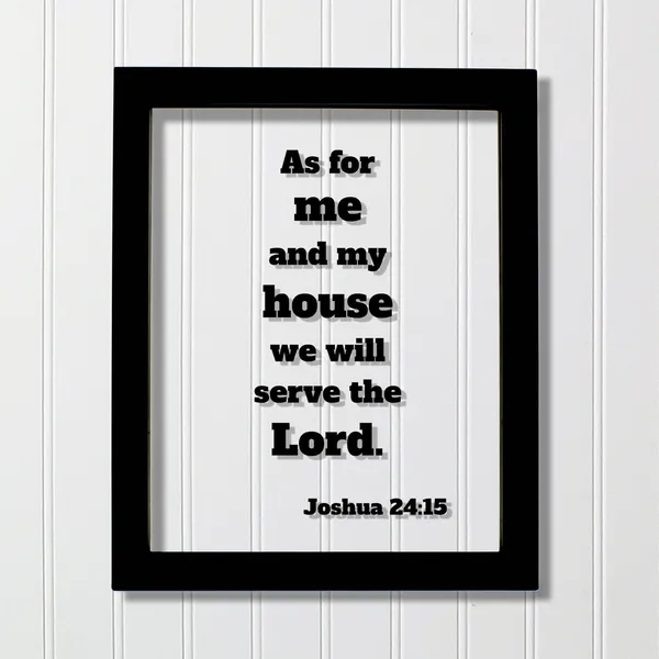 Joshua 24:15 Christian Scripture Art Print, Home Decor