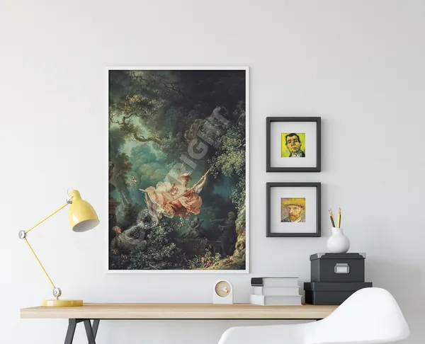 Fragonard The Swing 1767 Classic Romance Art Print