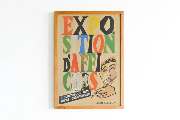 Paris Exhibition Poster, Museum Wall Art Print