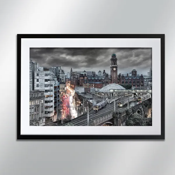 Manchester Oxford Road Station Signed Art Print