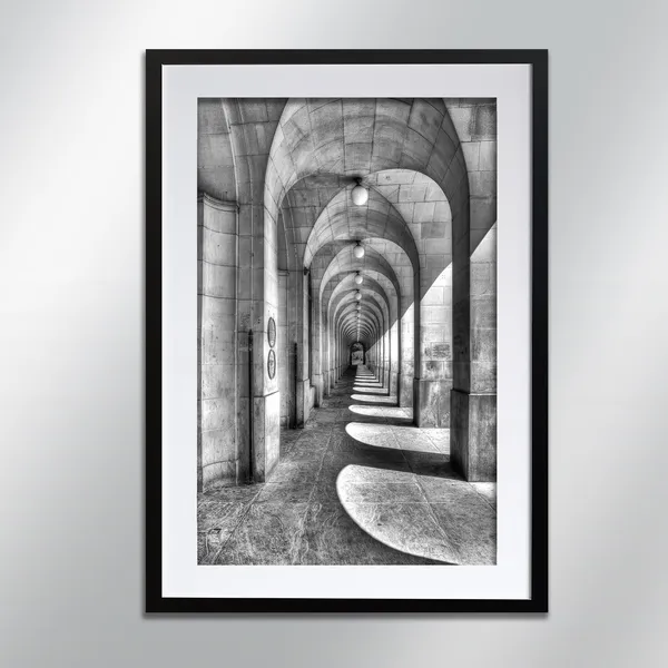 Manchester Town Hall Arches Architecture Art Print