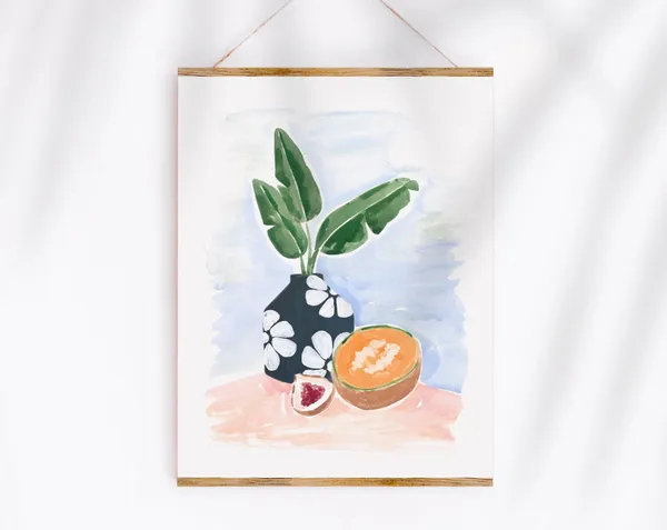 Still Life III Art Print, Sabina Fenn Illustration