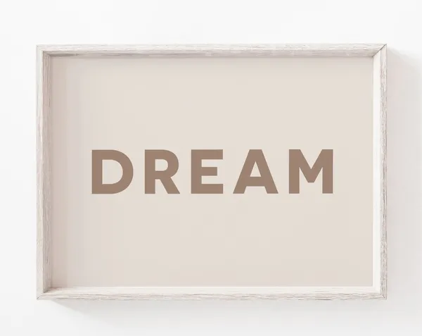Quote Print Beige Scandinavian Minimalist Art Print