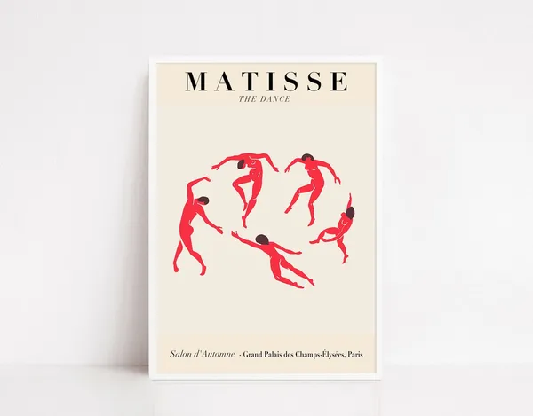 Matisse The Dance Art Print, Exhibition Poster
