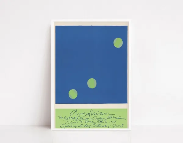 Avedian at Robert Elkan Gallery Vintage Poster