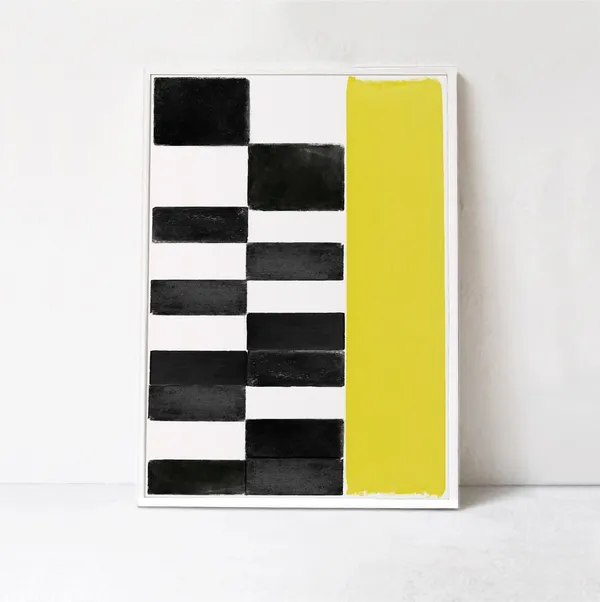 Geometric Wall Art, Abstract Poster Print