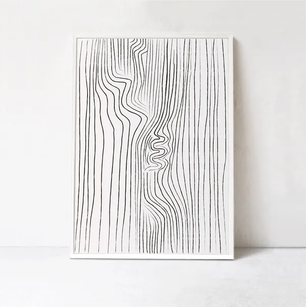 Abstract Lines, Scandinavian Minimalist Art Print