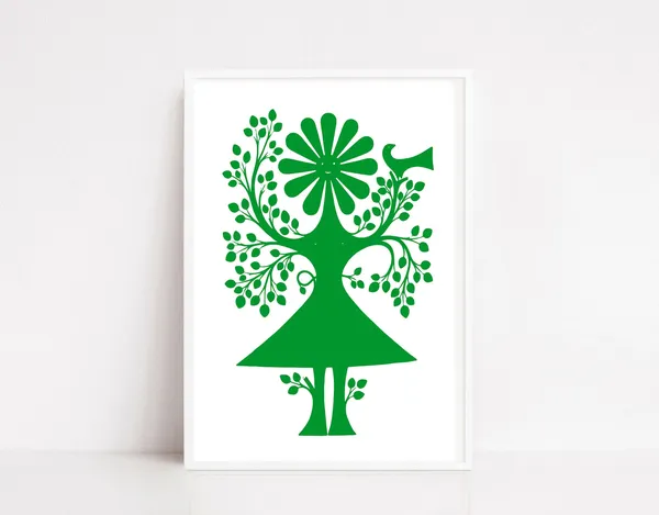 Alexander Girard Vintage Botanical Poster Print