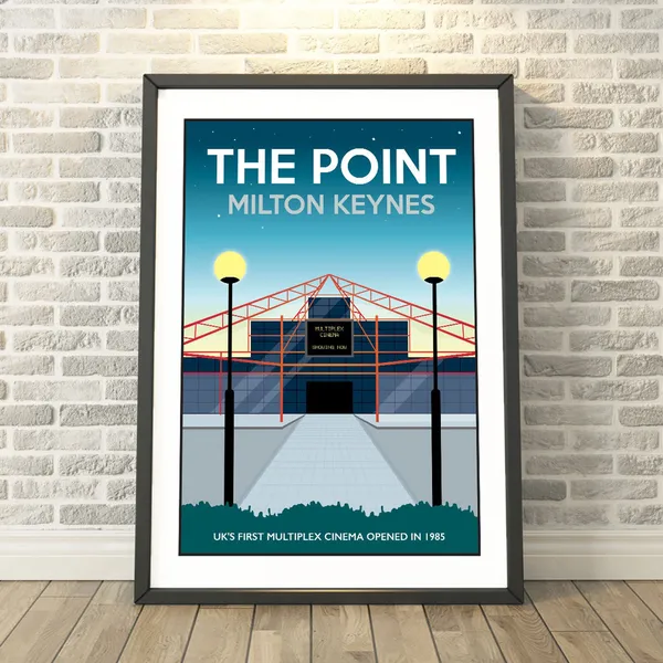 The Point Multiplex Cinema, Milton Keynes Travel Poster