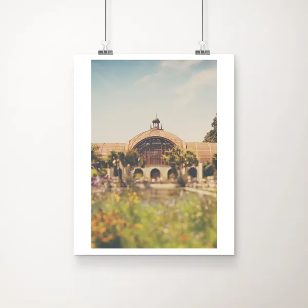 Balboa Park Botanical Building Art Print, San Diego