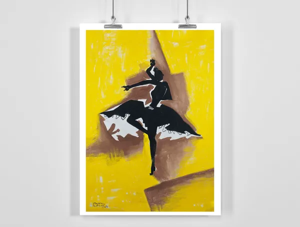 Argentina By Paul Colin, Vintage Art Deco Poster