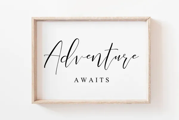 Adventure Awaits Adventure Nursery Decor Art Print