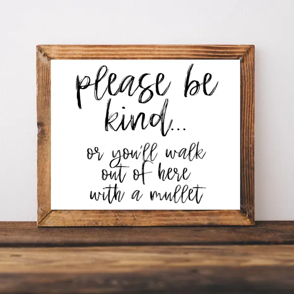 Hair Salon Decor Welcome Sign Art Print