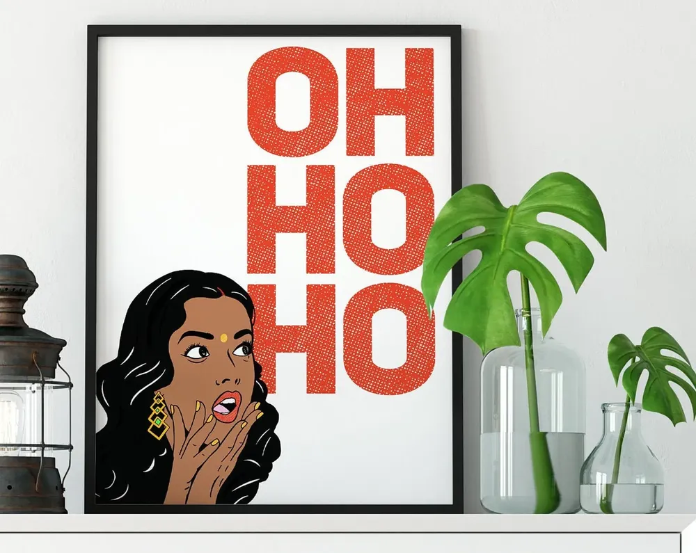 Indian Desi Wall Art Print - Image 3