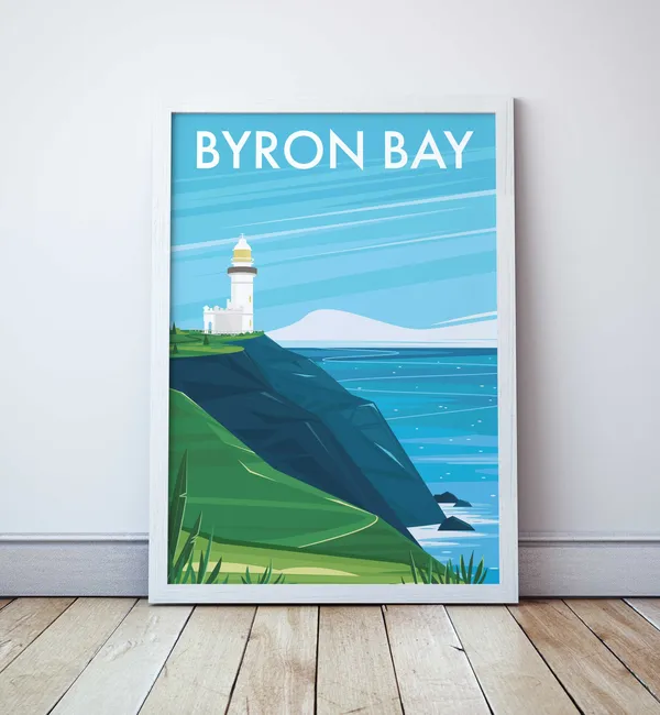 Byron Bay Cape Byron Travel Poster