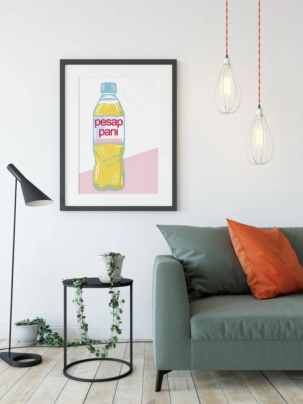 Indian Desi Pesap Pani Art Print Poster - Image 3
