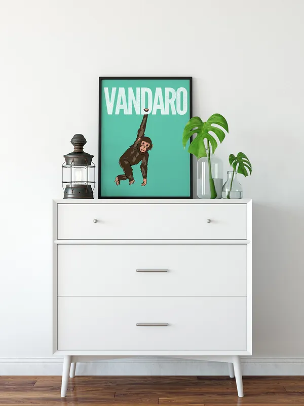 Indian Desi Wall Art Print Poster Vandaro