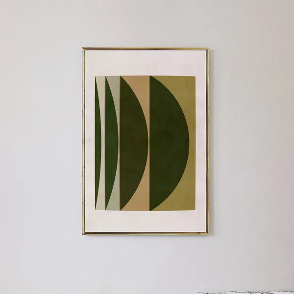 Abstract Art, Modern Geometric Art Print