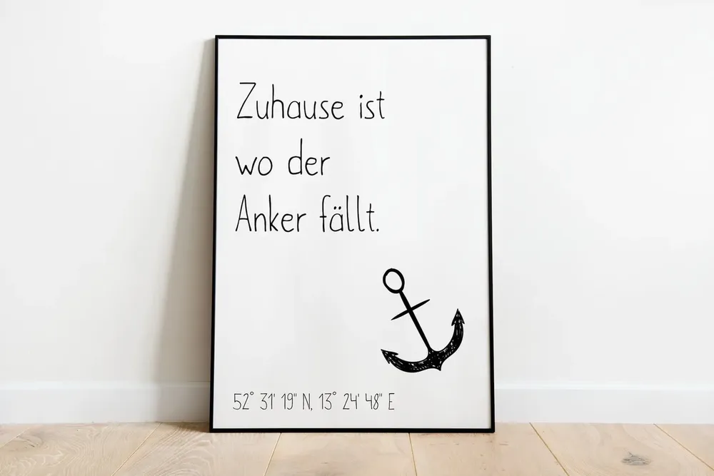 Home Is Where The Anchor Falls Poster
