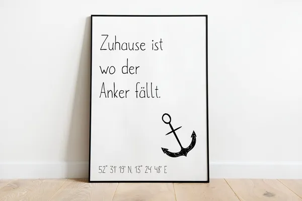 Home Is Where The Anchor Falls Poster