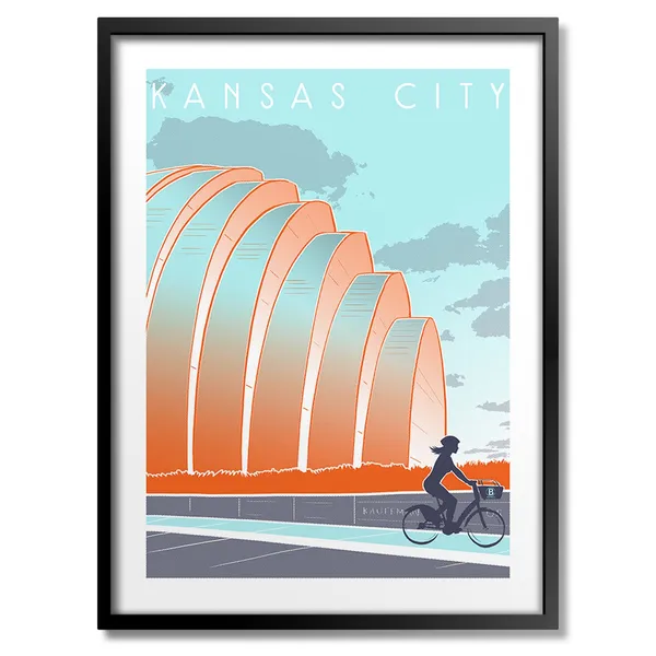 Kansas City Kauffman Center Art Print