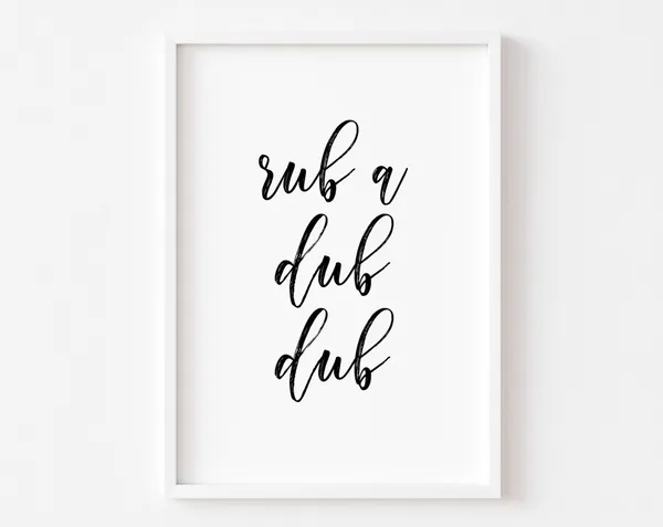 Funny Bathroom Prints, Humorous Bathroom Wall Art