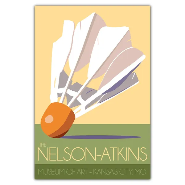 Nelson-Atkins Museum Travel Poster