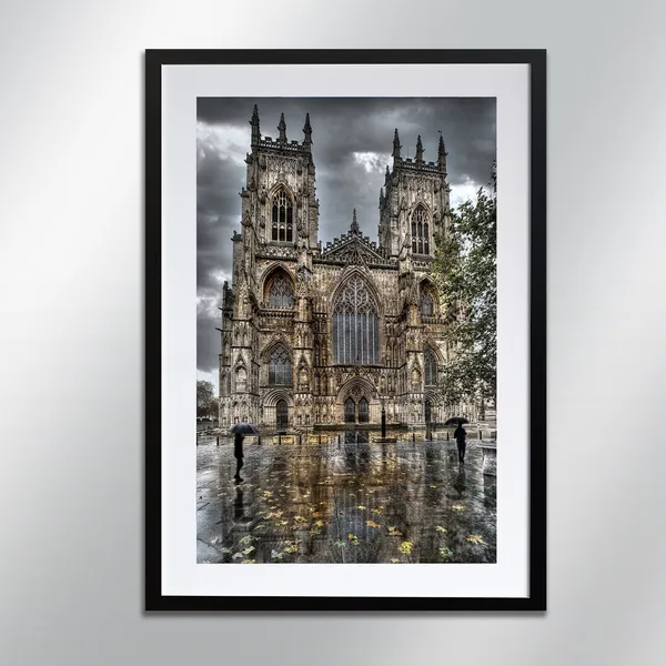York Minster Cathedral Art Print, Cityscape Photography