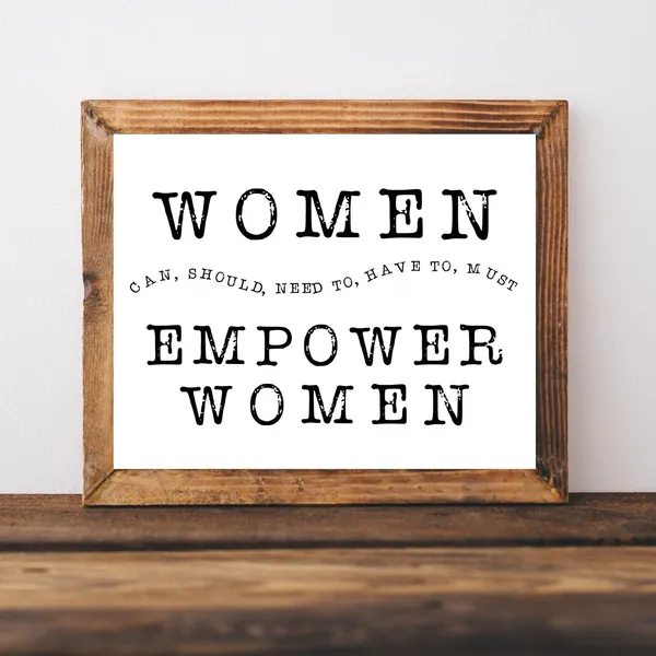 Feminist Women Empowerment Girl Power Art Print