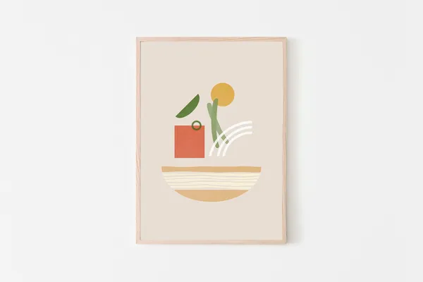 Pho Mien Bac Northern Vietnamese Food Art Print