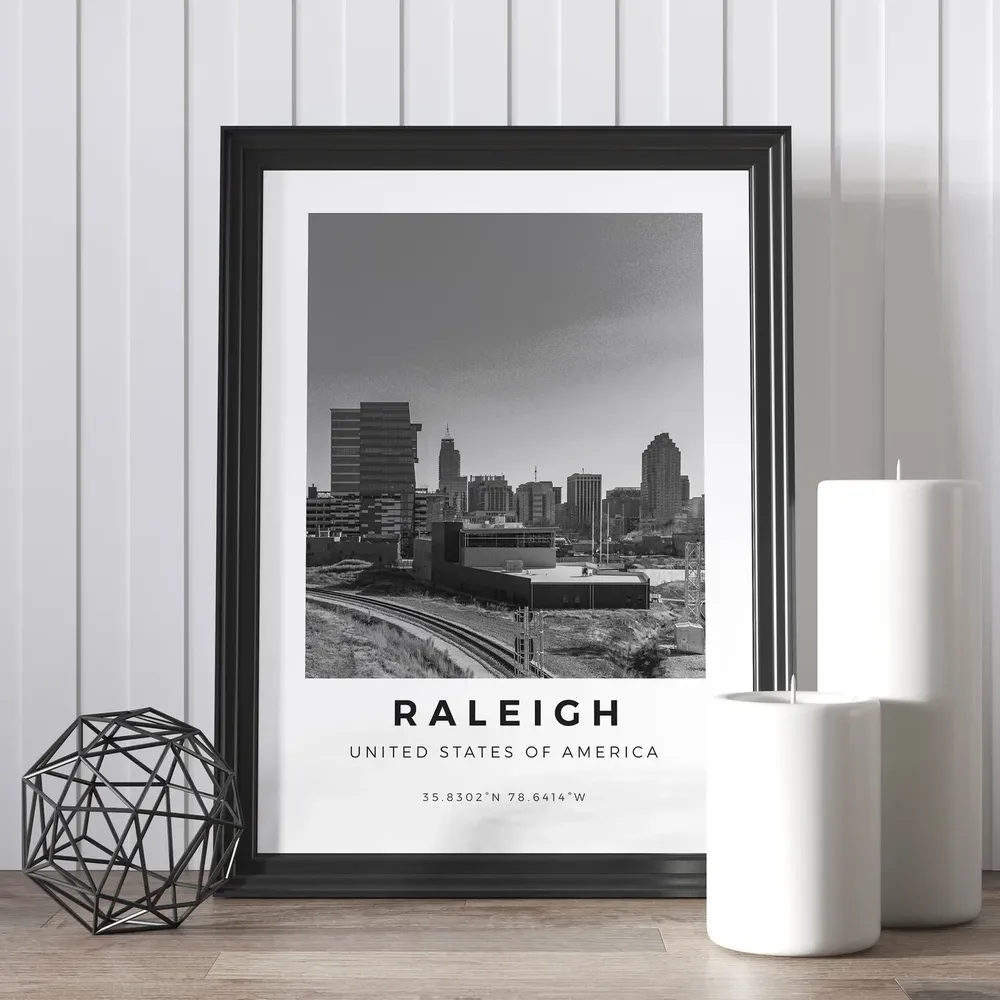 Raleigh Landscape Poster Print - Image 4