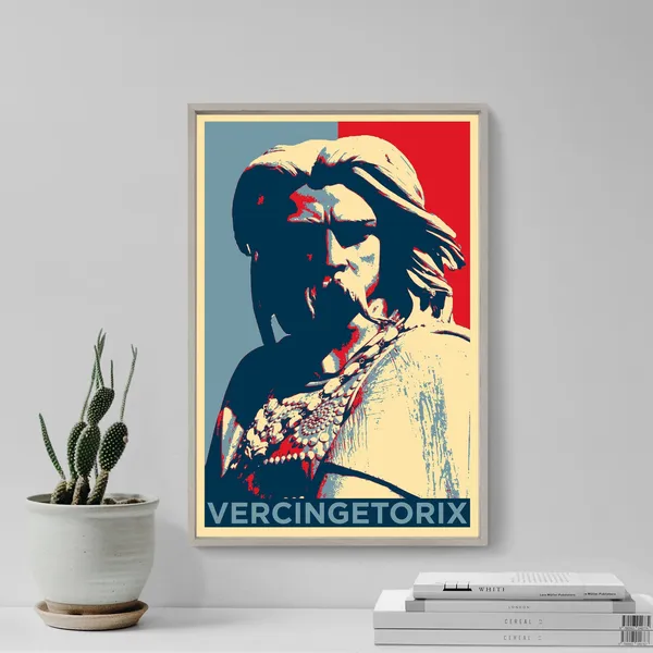 Vercingetorix Roman Gauls Poster Print, History