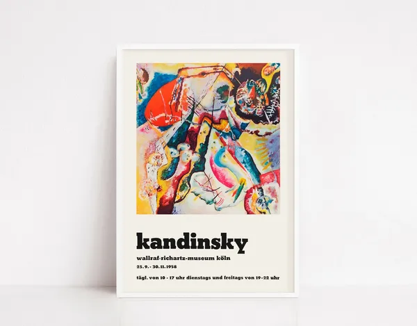 Kandinsky Poster, Wassily Kandinsky Art Print