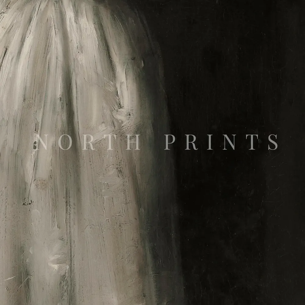 Moody Portrait Woman Painting, Vintage Dark Academia - Image 2